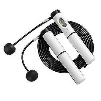 Kabelloses gewichtetes Springseil, kompletter Fitnessbegleiter mit einstellbarem Kalorienzähler für gewichtetes Springseil, ideal für Fitness-Crossfit-Übungen