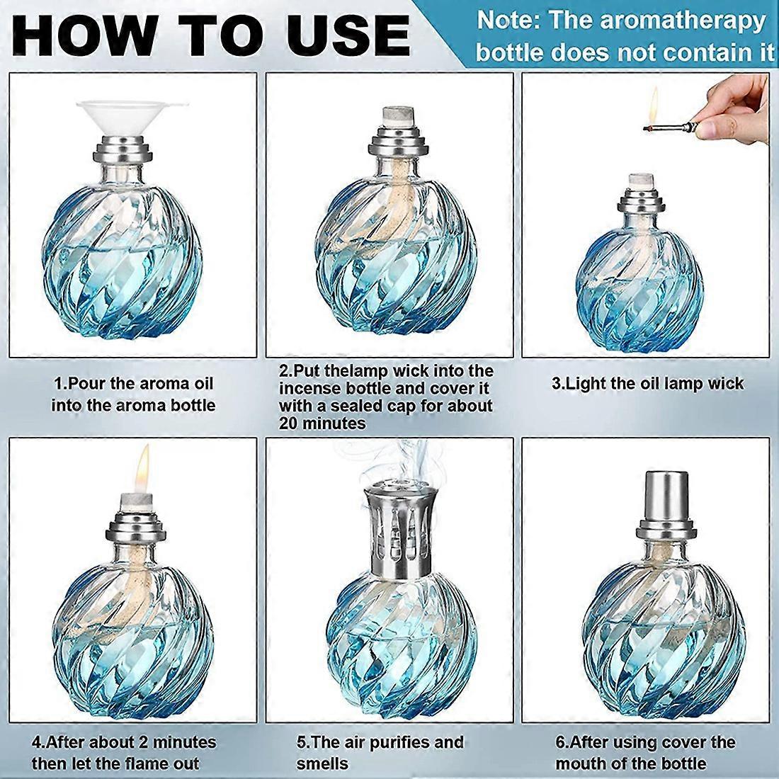 1PCS Durable Replacement Fragrance Oil Lamp Wick Catalytic Burner ...