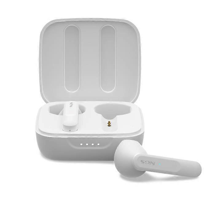 Casque sans fil - NGS - ARTICA MOVE WHITE - Bluetooth 5.3 - Autonomie de la batterie de 28h - Suppre