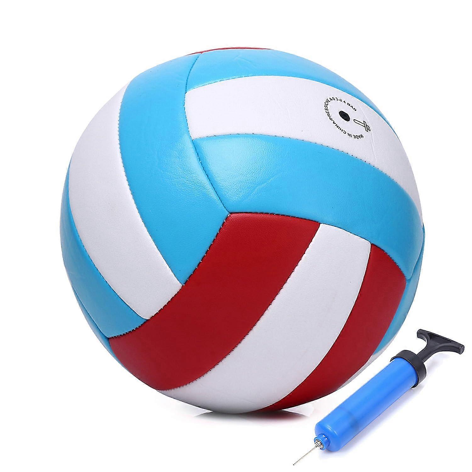 Thicker PU Volleyball for Indoor and Outdoor Play - Durable, Waterproof, Size 5, Official Game Ball