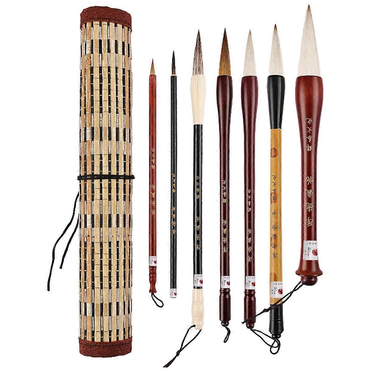 Calligraphy Brushes Chinese Calligraphy Brushes 7PCS