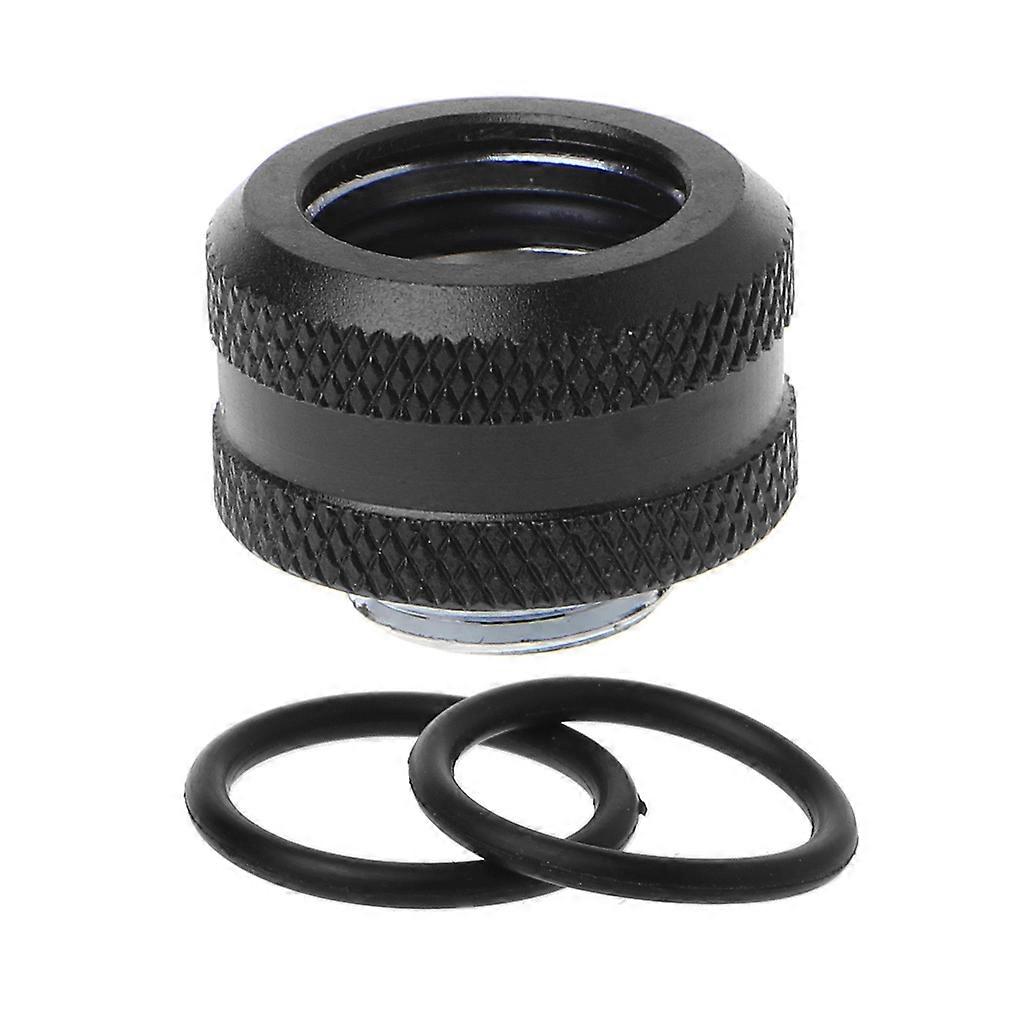 1 Pack G1/4" Thread to 14mm Compression Fitting Smooth Finish for Hard Tubing Connector PC Water Cooling System