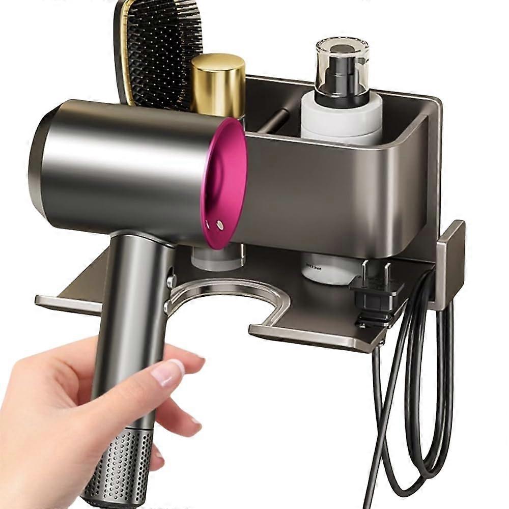 Hårtørrer Holder Vægmontering, Hårtørrer Holder Til Dyson, Selvklæbende Hårtørrer Editor, Hårtørrer Stativ Til Badeværelse