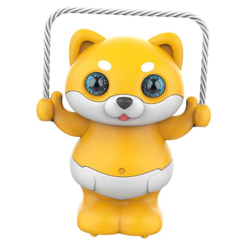Battery-Powered Animal-Themed Jump Rope with 360-Degree Flip for Children's Parties - Pig Design