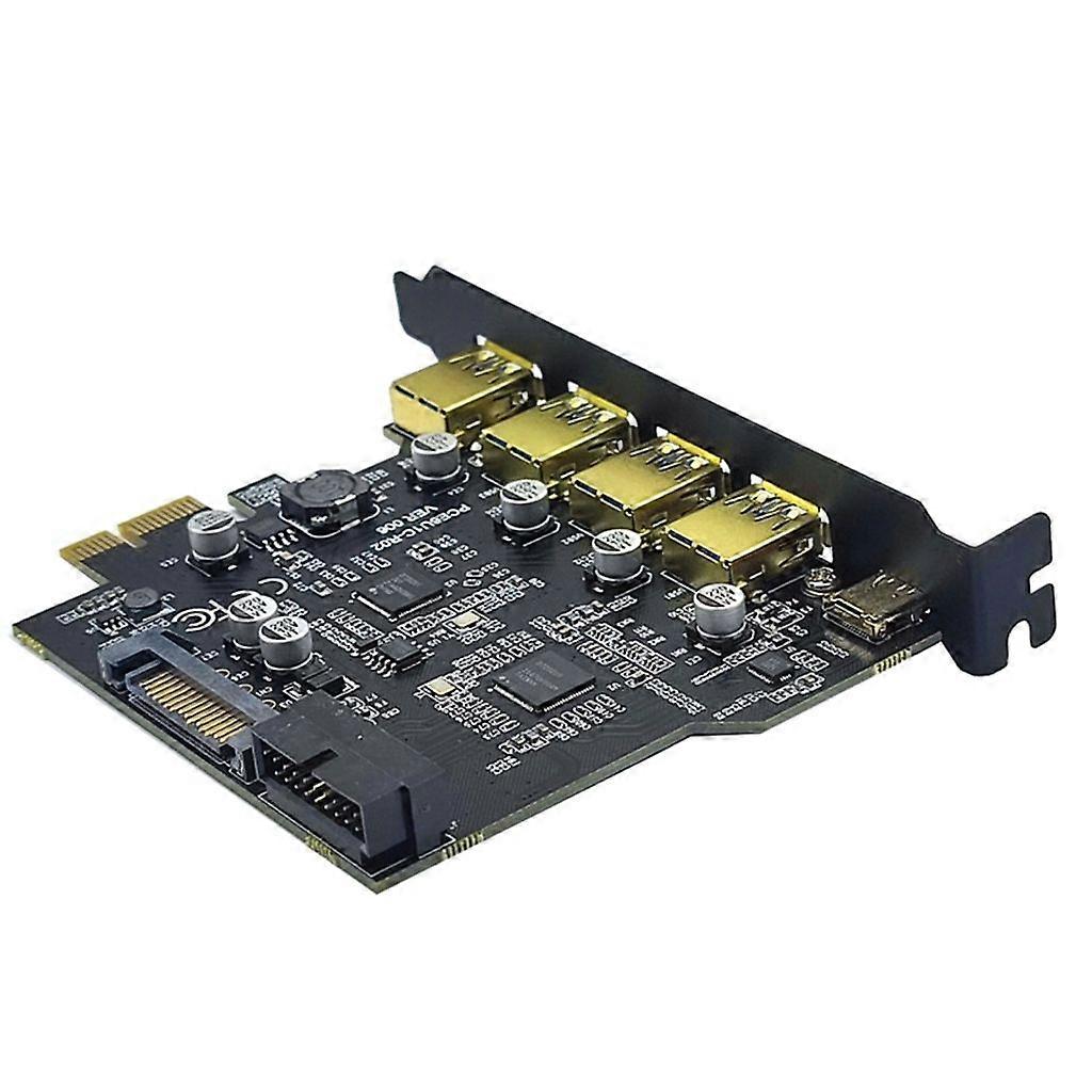 Versatile19PIN USB+TYPE C Expansion Card Expand Your Desktop Connectivity with Ease Strong Compatibility Modules