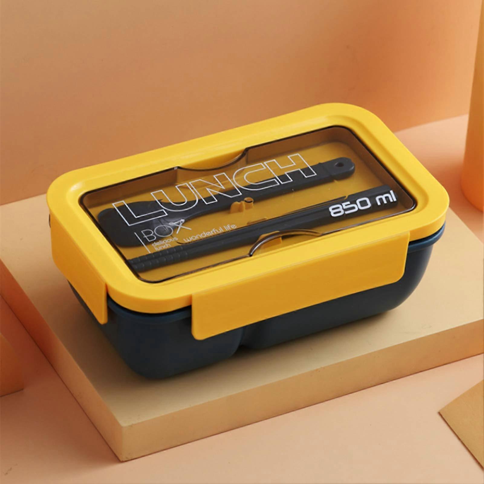 Bento Box Lunch Box Sealing Salad With Lunch Coat with Spoon and Bars