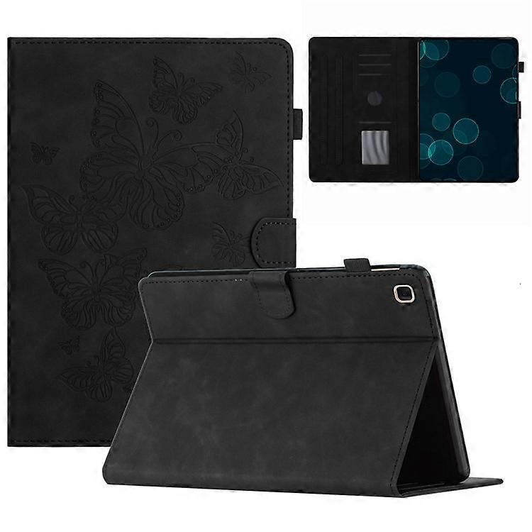 Compatible For Samsung Galaxy Tab A7 10.4 (2020) T500 T505 Tablet Case Imprinted Leather Cover with Card Slot Stand
