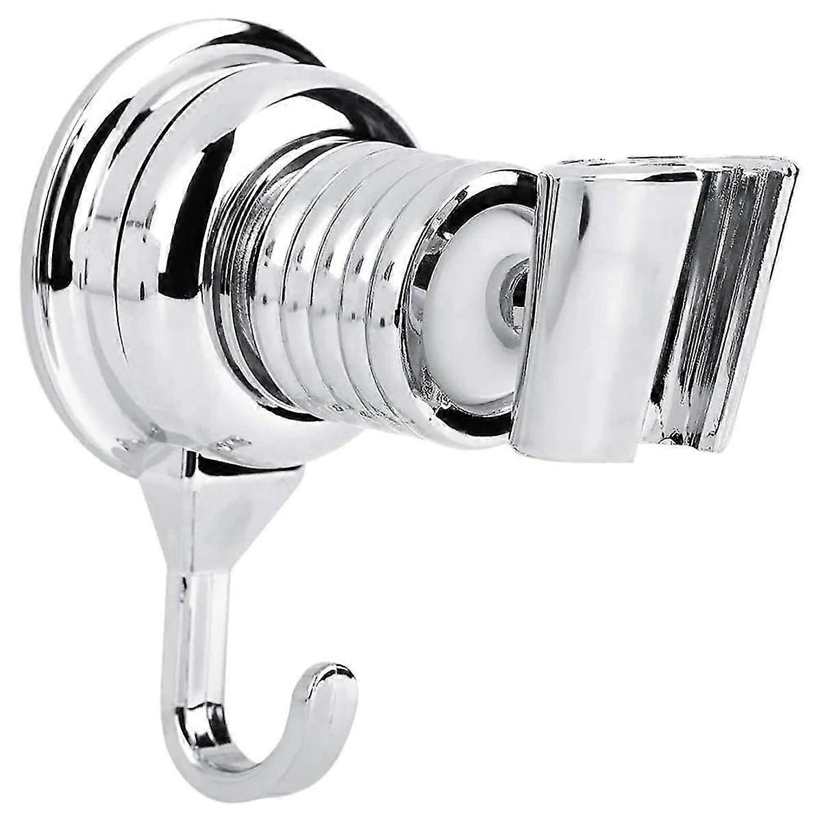 Suction Cup Shower Head Holder Wall Mounted with Adjustable Features