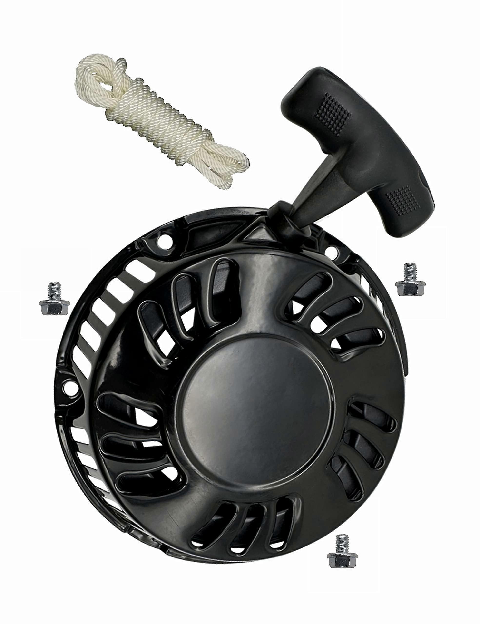 Pull Cord Rope Start Recoil Starter Assembly for Predator 212 224 196cc Engines, 5.5HP, 6.5HP, 7HP Compatibility