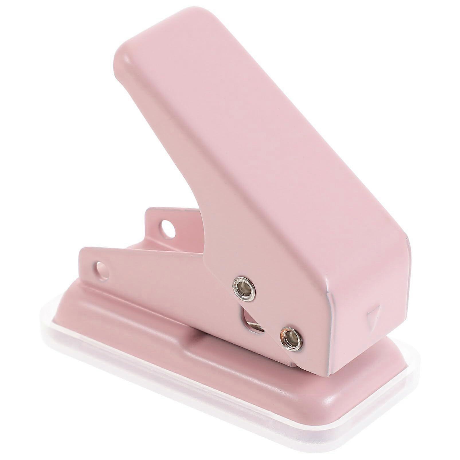 Mini hole punch, 1 hole punch, inner page hole punch, DIY hole punch, single hole punch, manual loose leaf punch, inner page hole punch, desk plastic