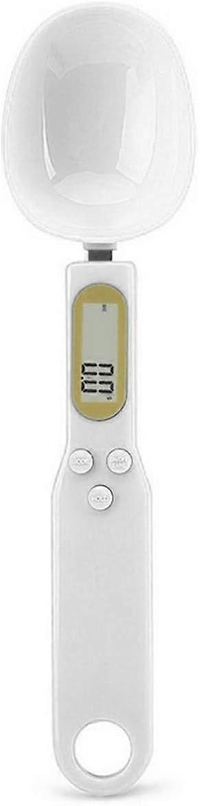 Portable Digital Kitchen Scale with LCD Display 500g/0.1g (White)