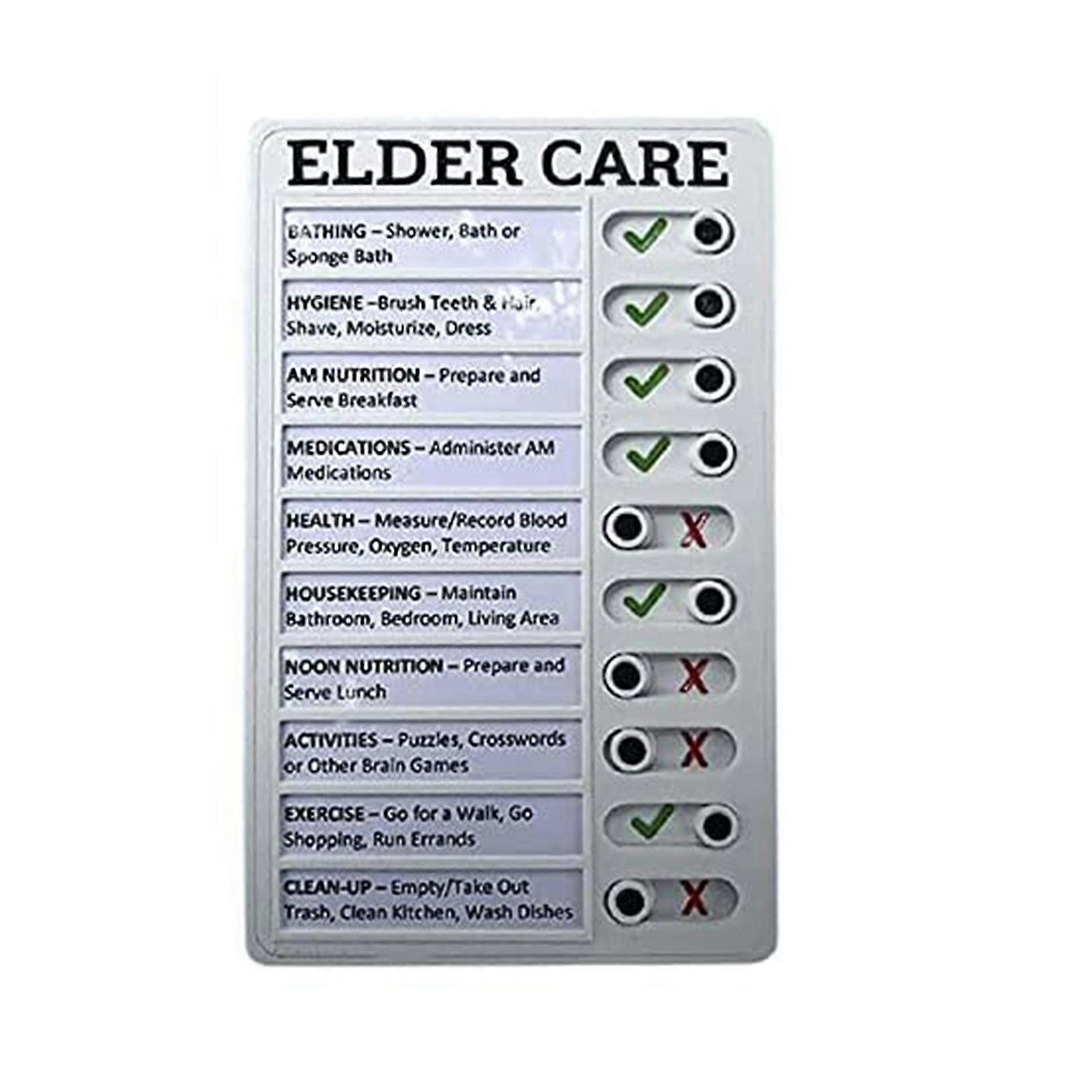 2023 Memo Plastic Board Chore Chart Gjenbrukbar RV Sjekkliste Mine gjøremål Elder Notes Bil