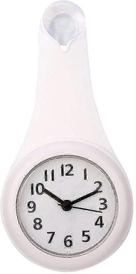 2024 Small Bathroom Clock, Bathroom Clock Digital Bathroom Clock Wall Decor Bathroom, Kitchen, Bedro