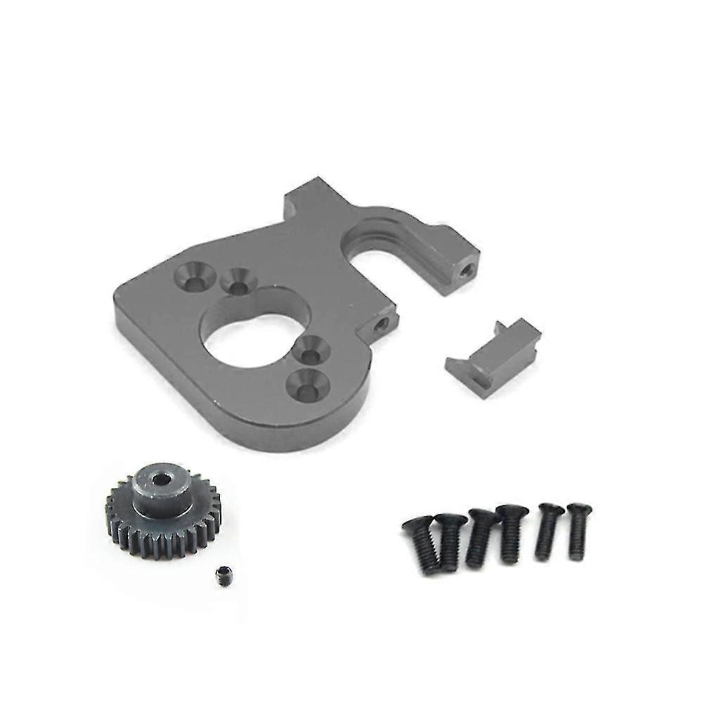 RC Car Motor Mount Holder with Motor Gear for 144001 124019 124018 RC Spare Parts Upgrade Accessori
