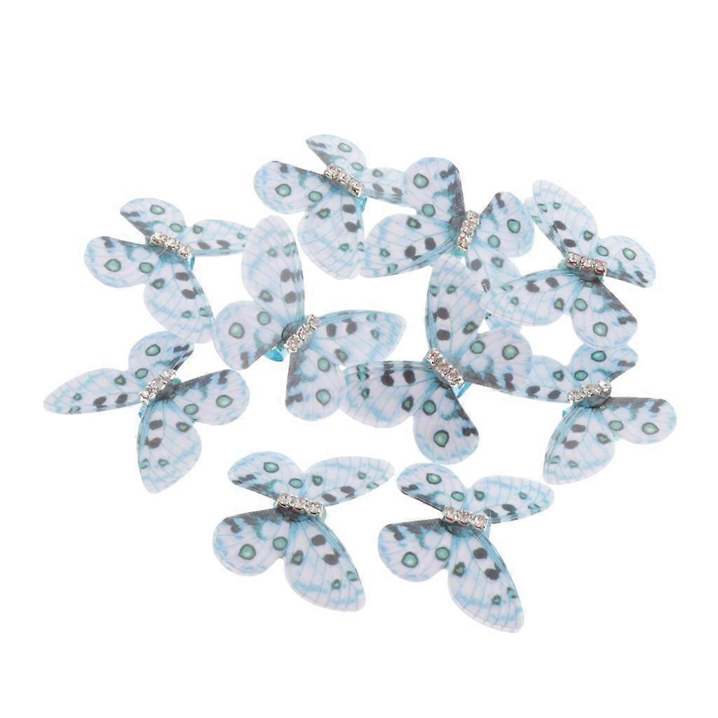 10pcs Dreadlocks Metal Beads Braiding Hair Clip Pattern Small