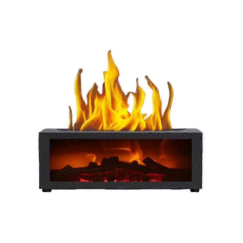 My Mini Fireplace Diffuser for Essential Oils,Flame Aroma Humidifier with Remote