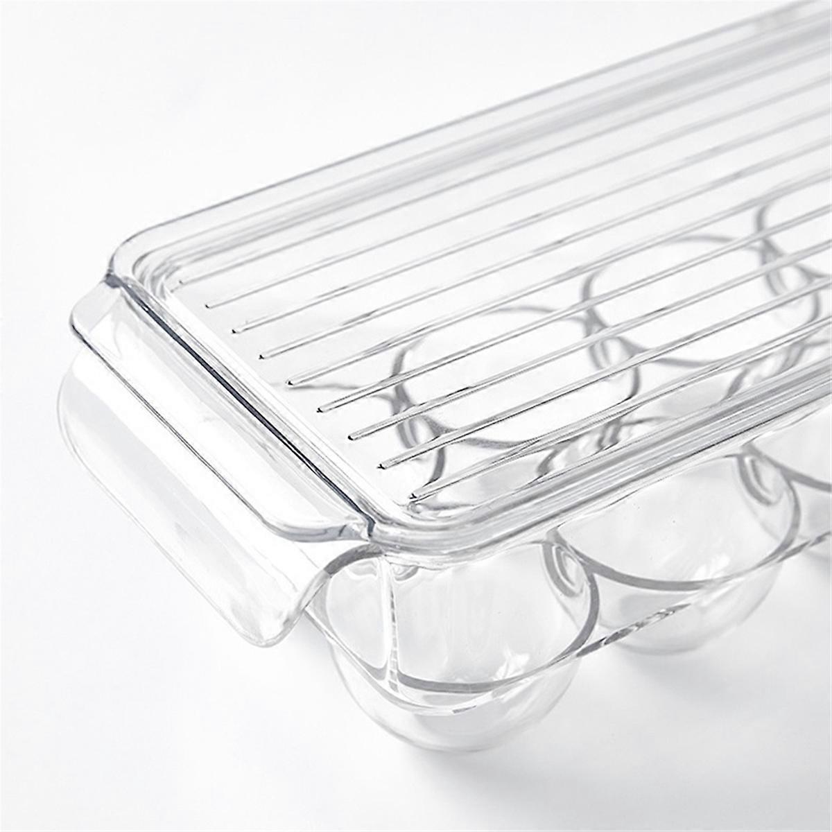 Clear Plastic Egg Holder - 14 Egg Tray Holder