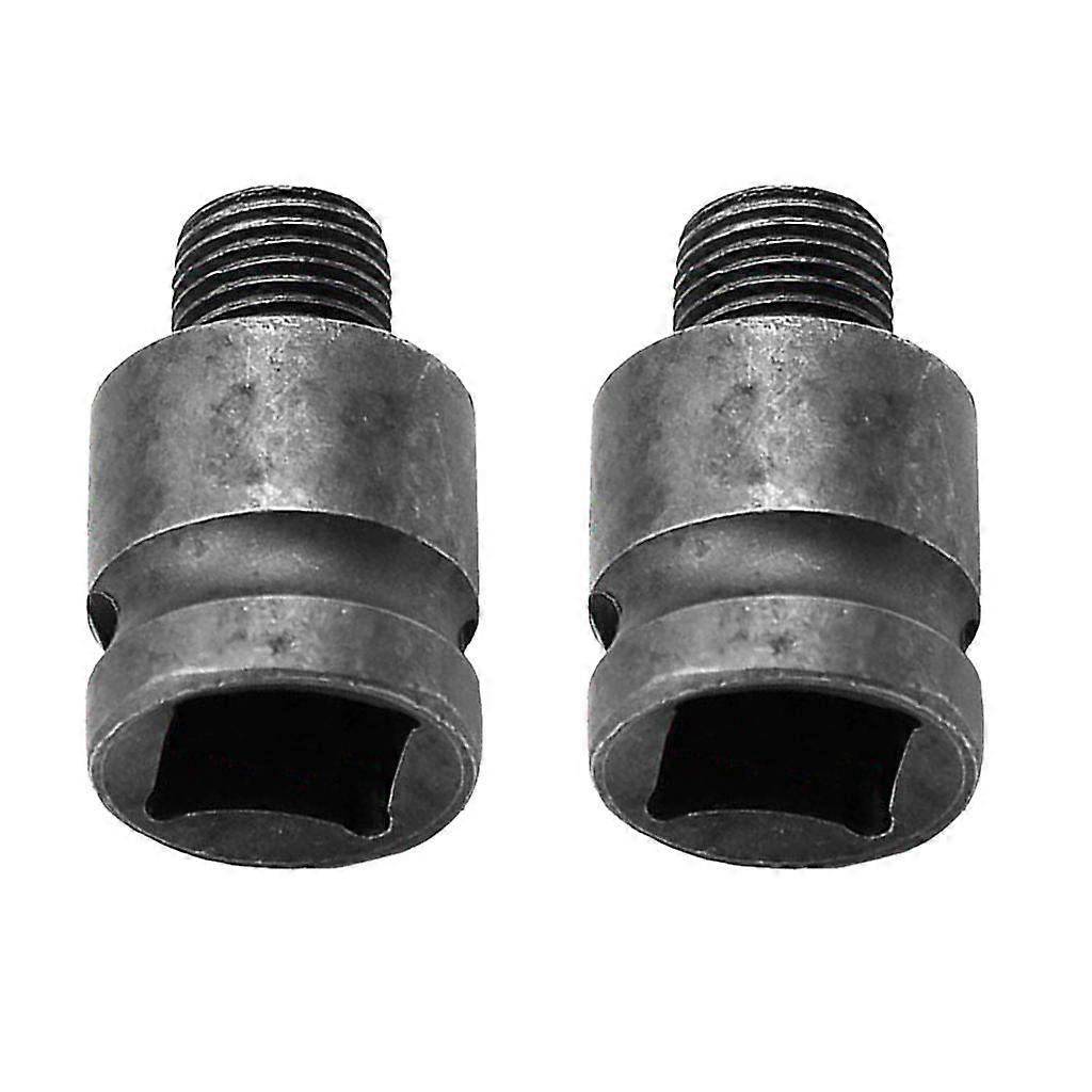 2 Pieces 1/2 Inch Drill Chuck Adapter for Impact Wrench Conversion Tool None