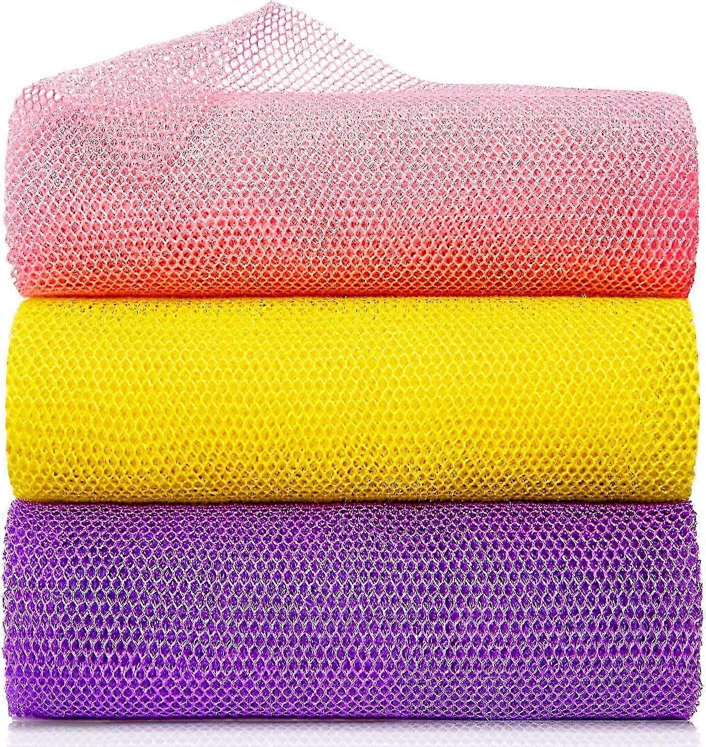 Éponge de bain africaine avec filet exfoliant Long Net