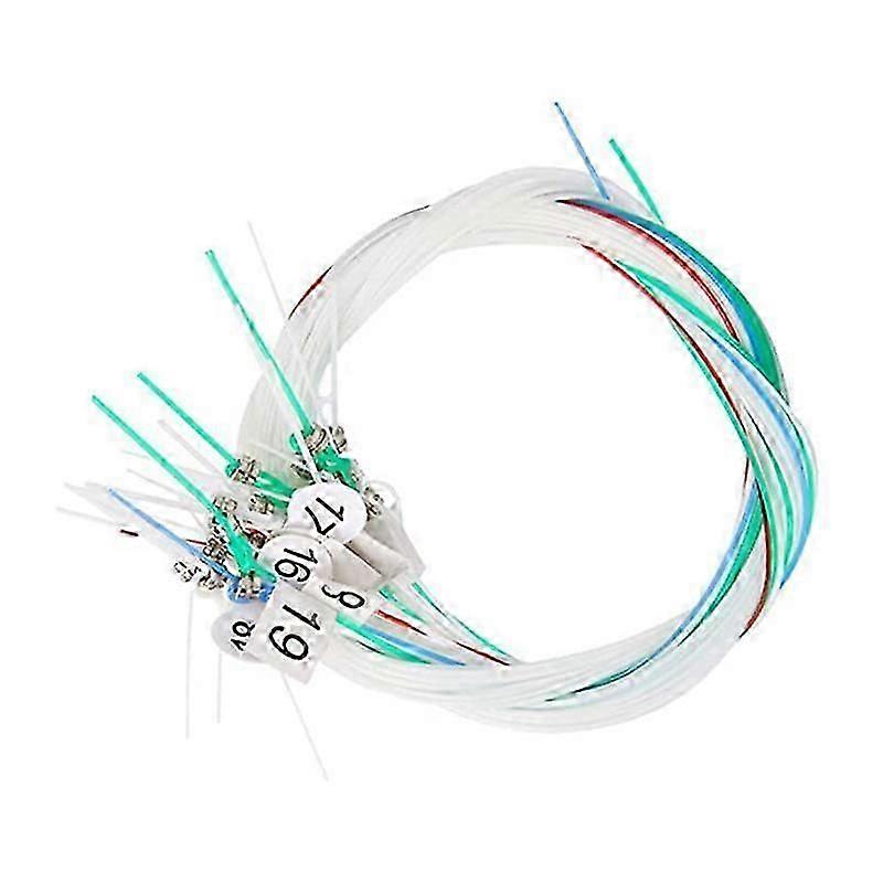 מיתרים מלאים 1 סט 19 מיתרי ניילון תחליף לנבל שבעה מיתרים חלקי כלי נבל לנבל שבעה מיתרים