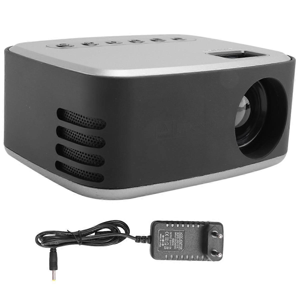 1080P Video Beamer Multimedia Home Theater Movie Projector-EU Plug