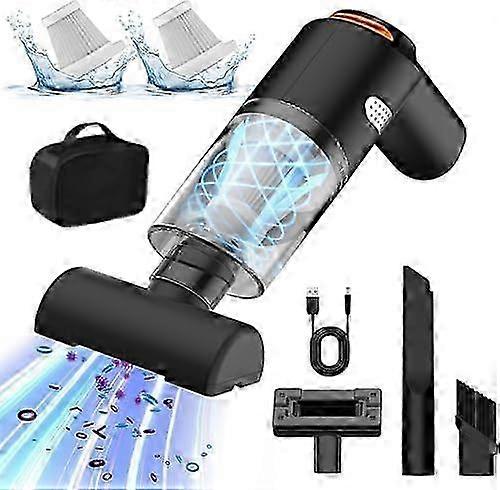 120W 30Min Battery Handheld Vacuum, 10000Pa, Wet & Dry,