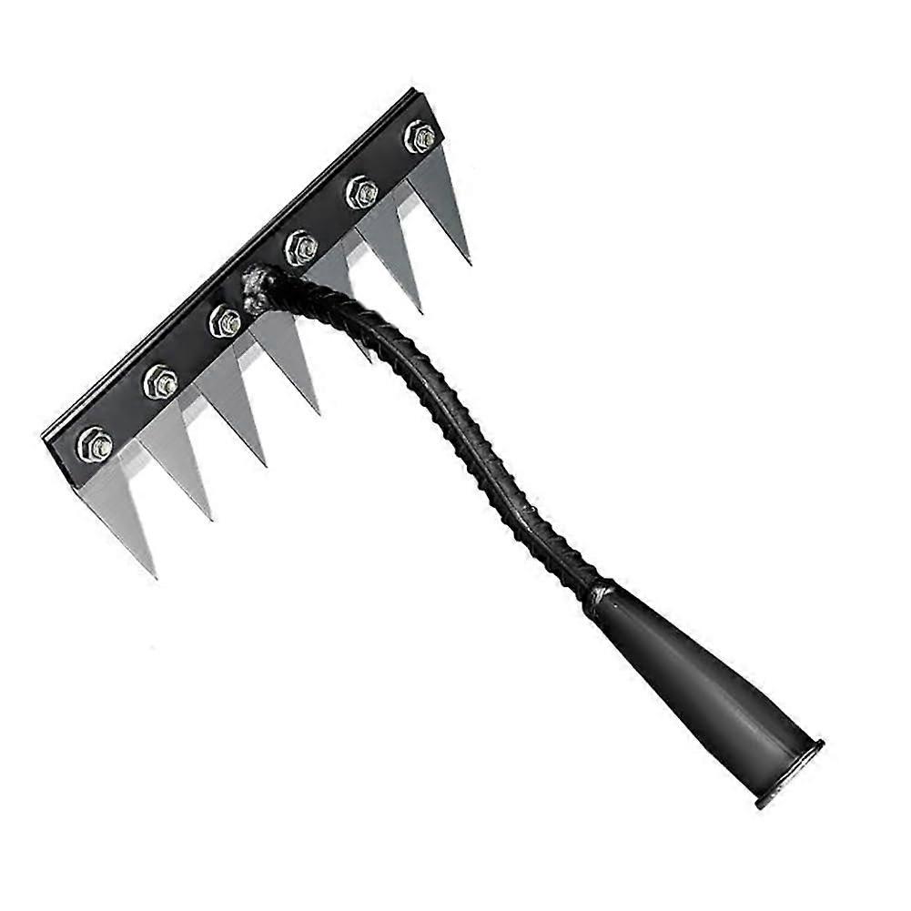 Gardening Hand Weeder Puller Tool, Manual Weeder with Detachable Blade, HighCarbon Steel