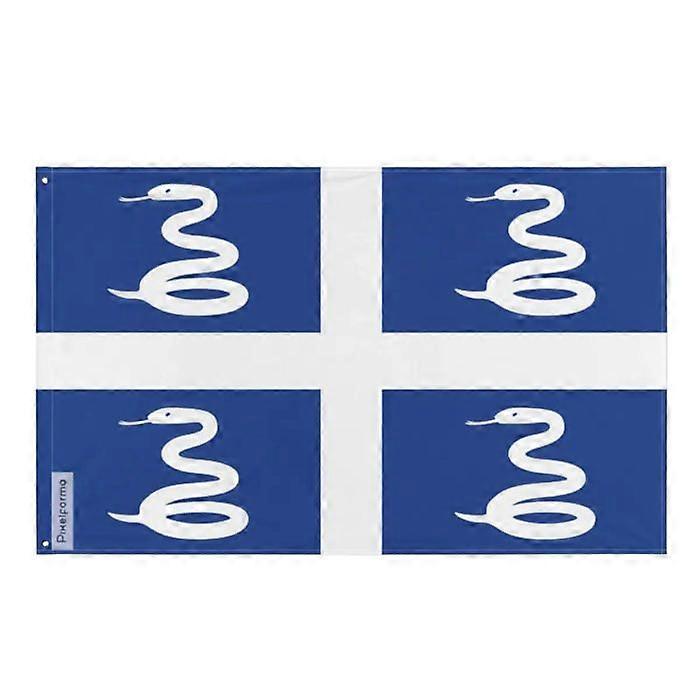 Flag - Martinique - 128 x 192 cm - Polyester - Double-sided print - Iron eyelets