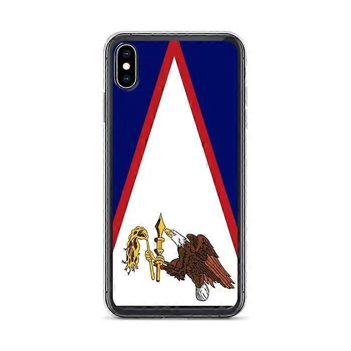iPhone Case - American Samoa Flag - iPhone XS Max - Soft - Multicolor - Vertical