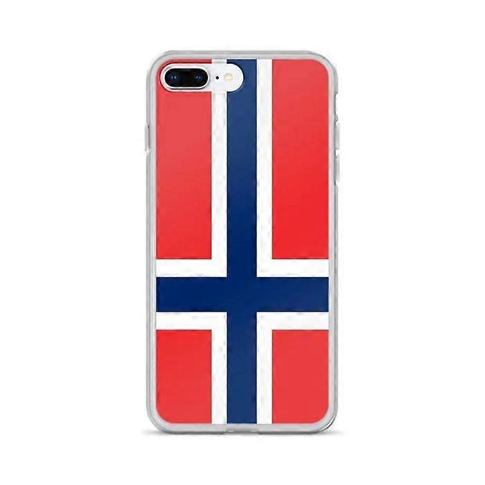 Norway Flag Phone Case - iPhone 8 Plus