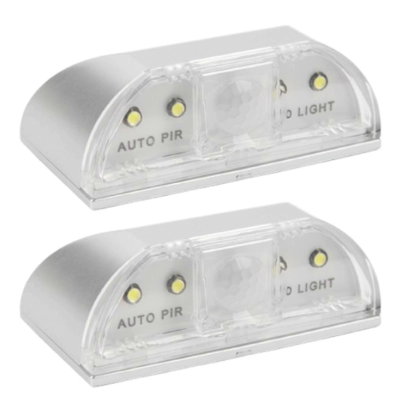 Motion Sensor Lamp, 2PCS Door Activated Light Battery Operated Night Light Motion Sensor Key Lights for Door LED Intelligent Keyhole Light Lamp