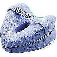 Ergonomic Leg Pillow Memory Pillow Knee Pillow-Blue