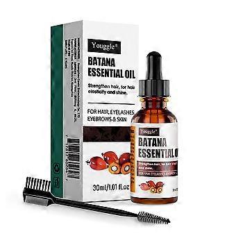 Batana Oil for Hair Growth - 100% Pure Natural Batana Oil for Hair Growth from Honduras, Hair Thickens Treatment, Prevent Hair Loss, Enhances Radiance