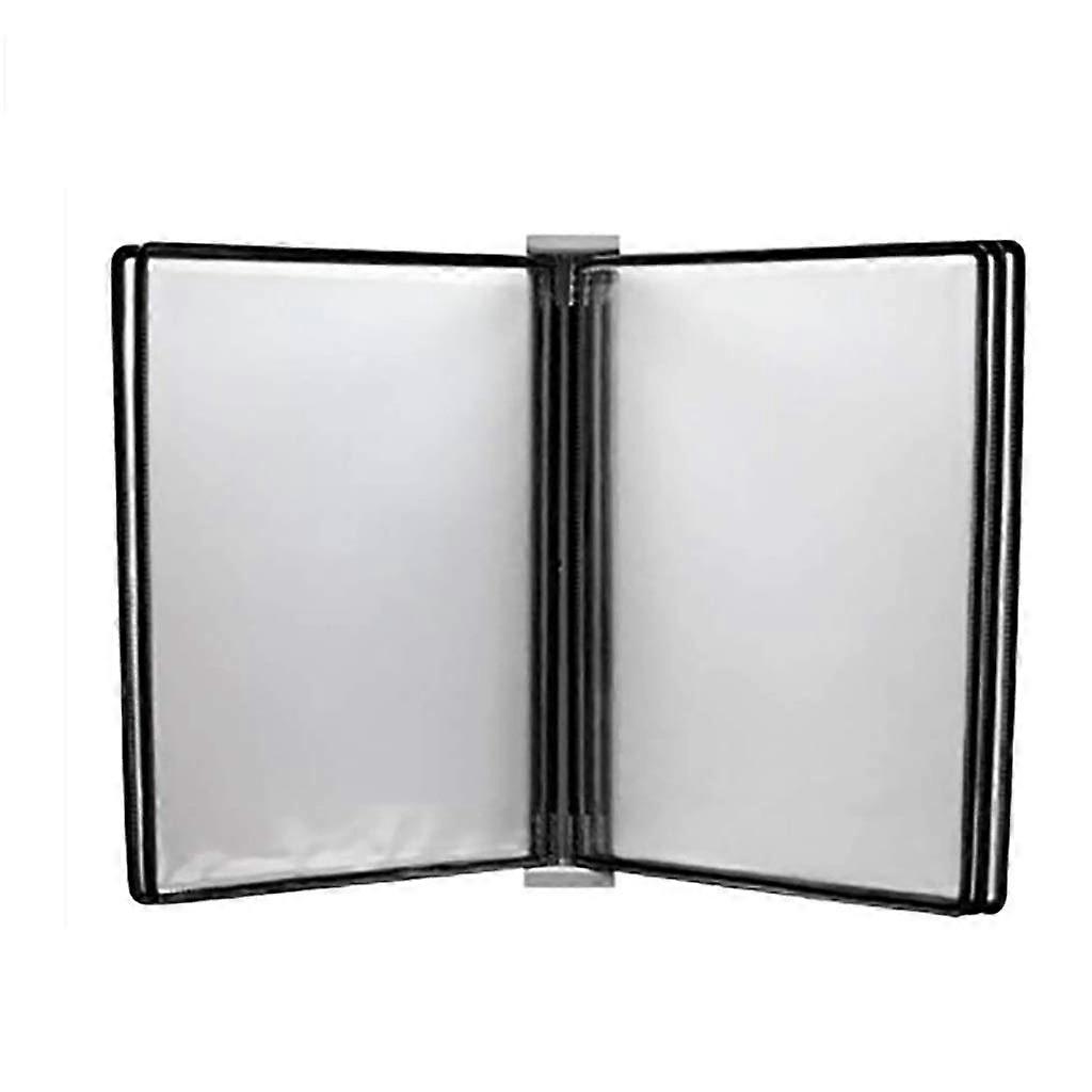 File Cabinets Shop Page Flip Folder, WallMounted Standard Work Instruction Book Hanging Type (Metal PVC) 33.3 25CM 5 Pages Flip