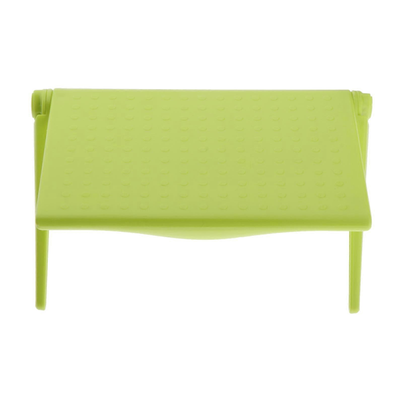 TV Computer Screen Top Shelf Adjustable Storage Rack White