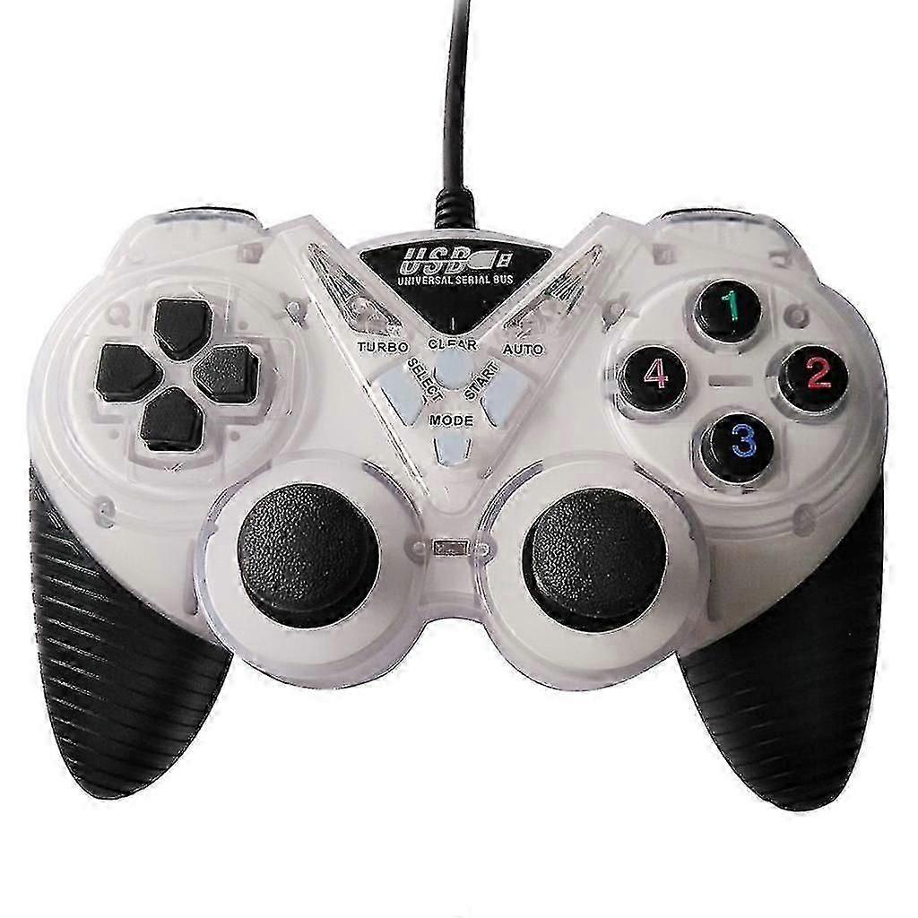Usb Wired Game Controller Gamepad Joypad Laptop Pc Computer Accessories