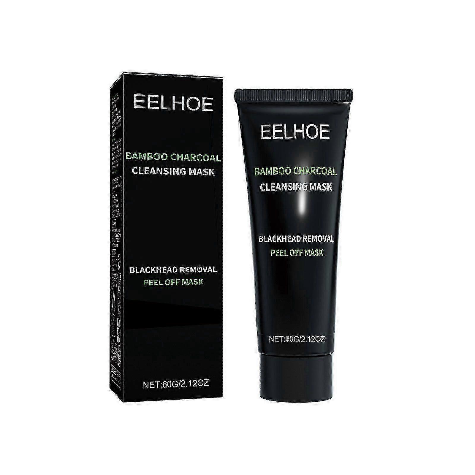 Eelhoe Bamboo Charcoal Blackhead Removal Peeling Mask Zone T Deep Cleaning Smear Tearing Mask