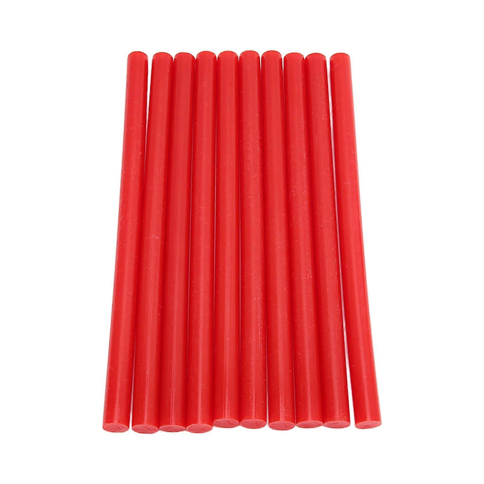 Rubber Red Hot Glue Sticks Mini For Diy Projects, Colored Hot Melt Glue, Decorative Wax Seals With Strong Adhesion, Suitable For Various Diy Craft