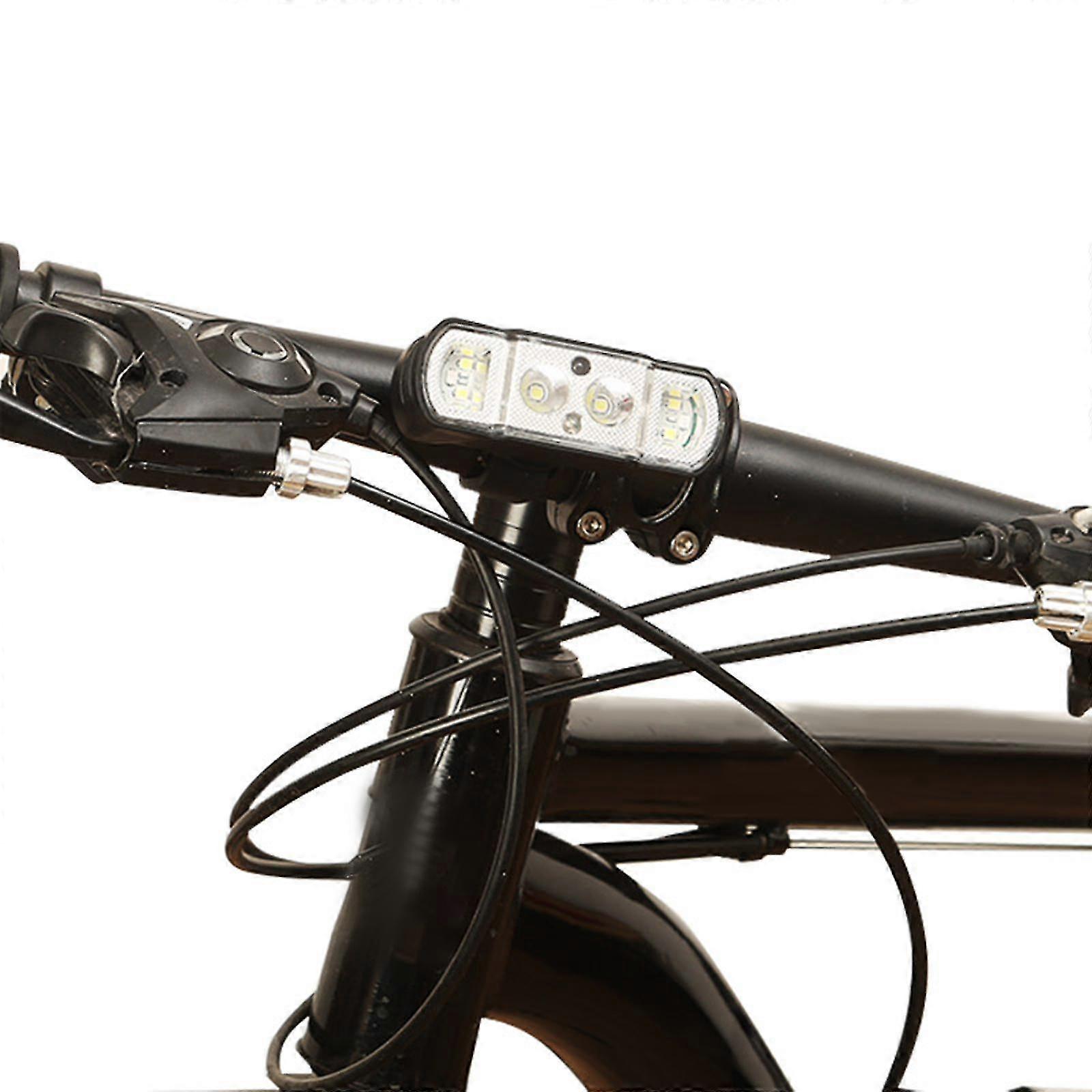 Waterproof LED Front Light for Bikes - Universal Rechargeable Cycling Headlamp with 4 Modes