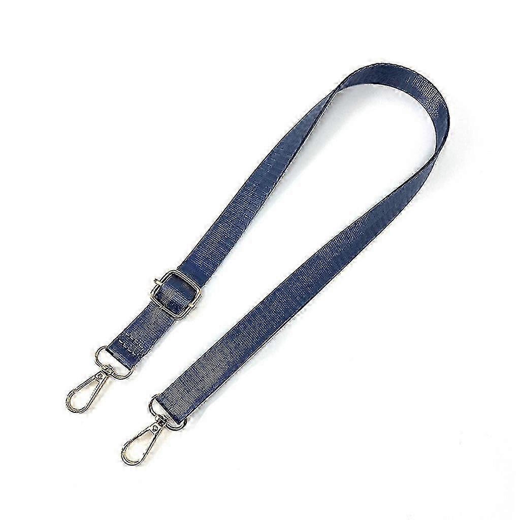 DIY Purse Replacement Shoulder Strap - Blue 6-Point Webbing Crossbody Bag Strap