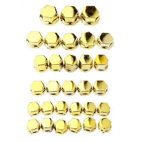 2x 30Pcs Motorcycle Screw Nut Cover