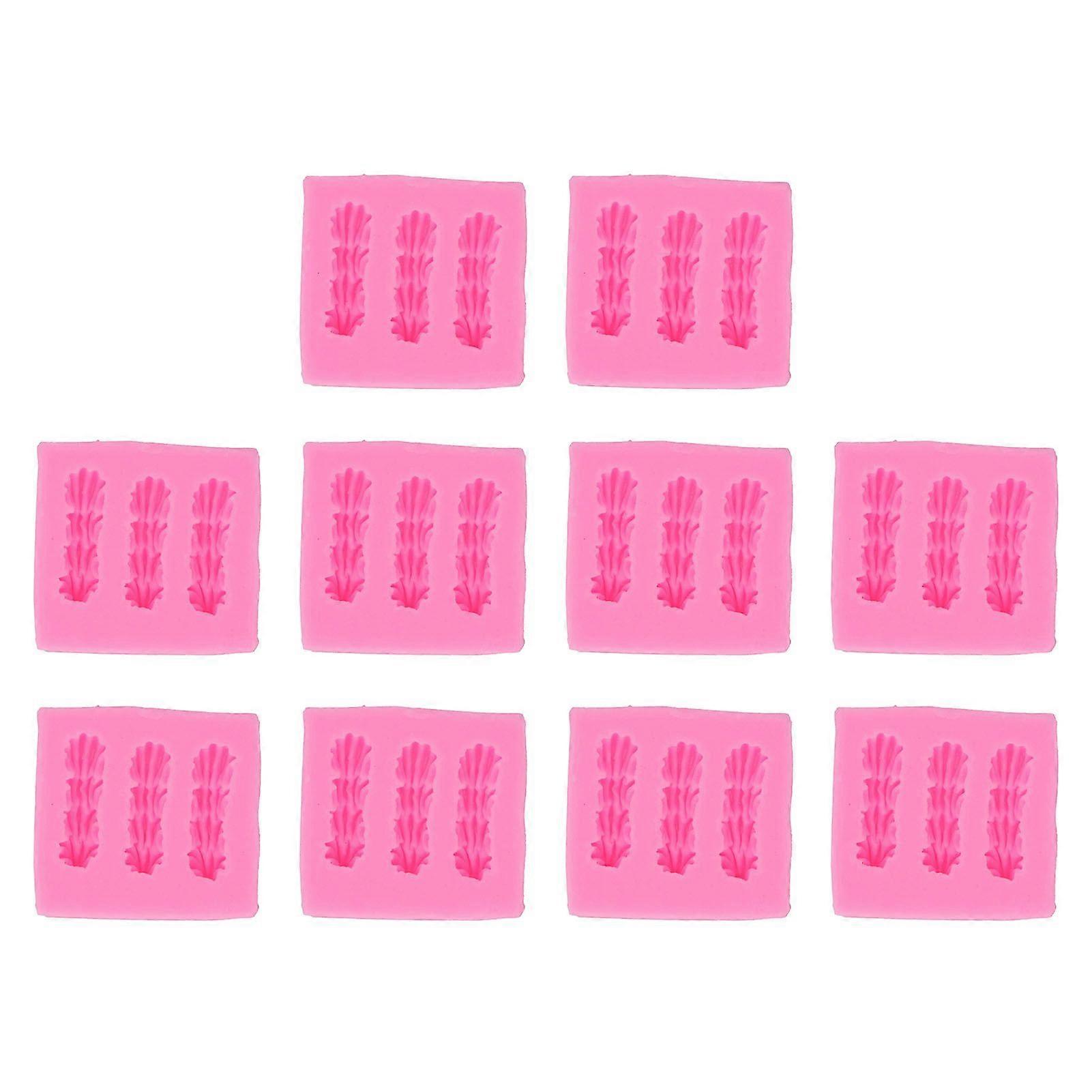 2025 Latest Model  10PCS Silicone Baking Mold Multipurpose High Temperature