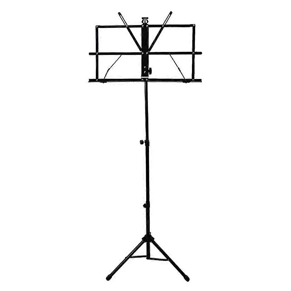 Adjustable Height Thickened Tripod Music Stand with Stable Angle Design for Sheet Music and Performance Use