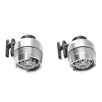 2 lampade frontali per scarpe con 3 modalità di illuminazione, resistenti all'acqua IPX5, leggere, in lega di alluminio, ideali per corsa, camminata e campeggio all'aperto.