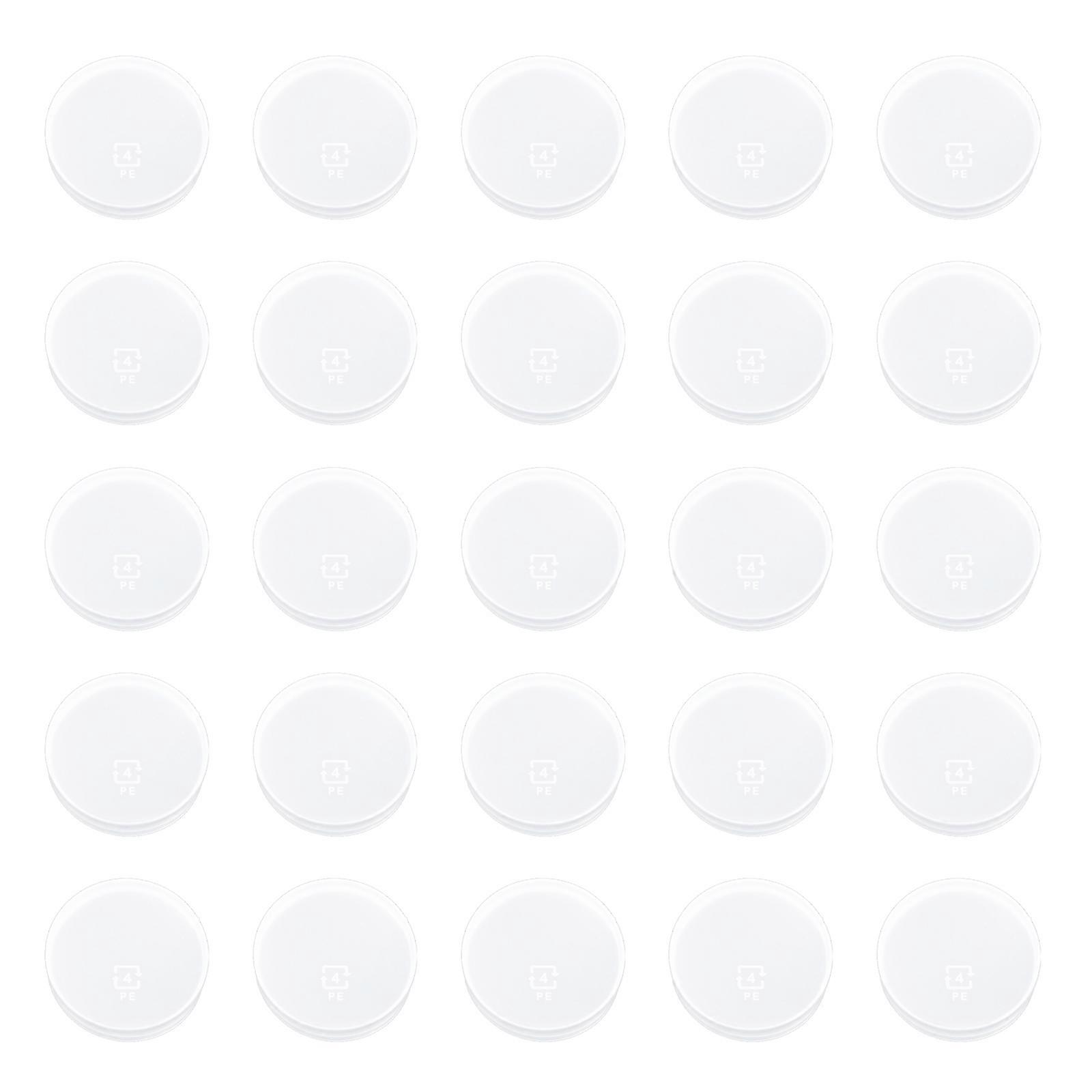 Leak-Proof Caps for Bottle 100Pcs White Milk Bottle Caps Replacement