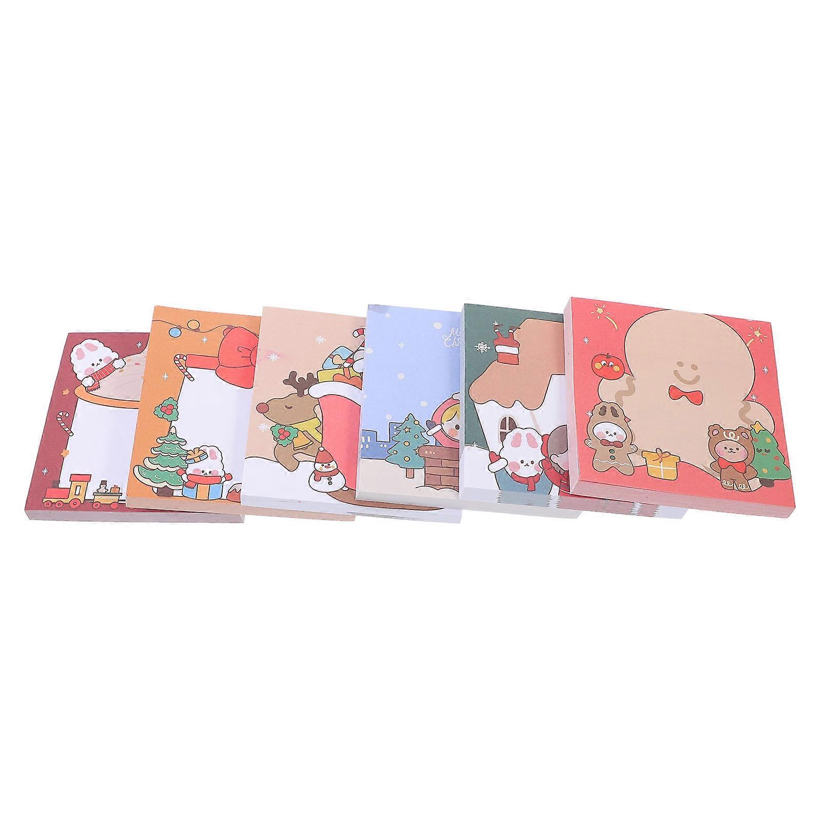 Notiz Self-Stick Notes Set Büro 8x8cm sortiert Farbe 12Stk