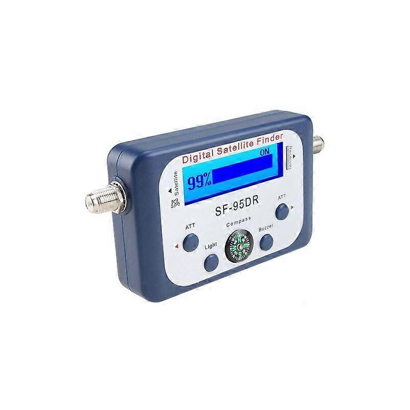 Satellite Signal Finder, Mini LCD Digital Satellite Finder, Professional Satellite Finder with Warning Buzzer