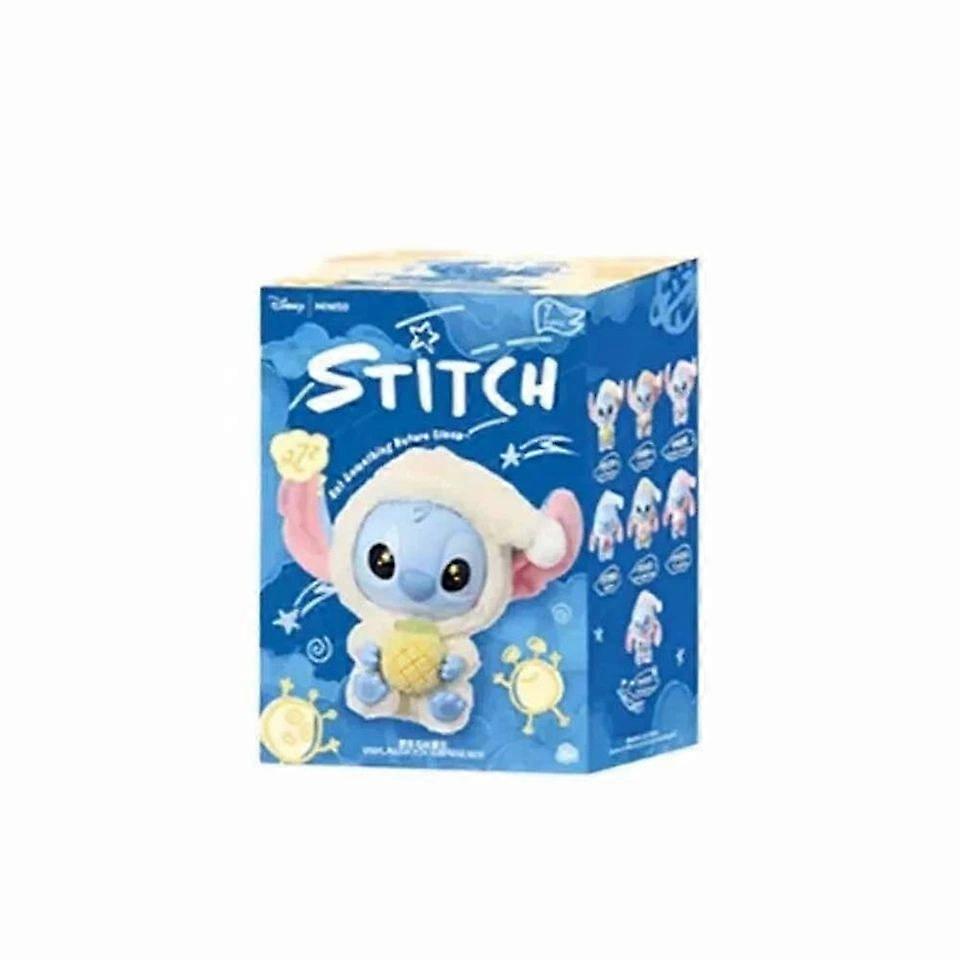 新作 Miniso Stitch Eat Something Before Sleepシリーズ ビニールフィギュア ブラインドボックス