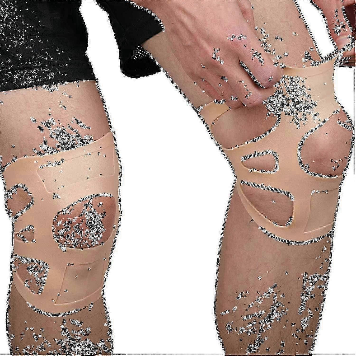 Pair Knee Brace For Water Sports Silicone Ultra-thin Waterproof