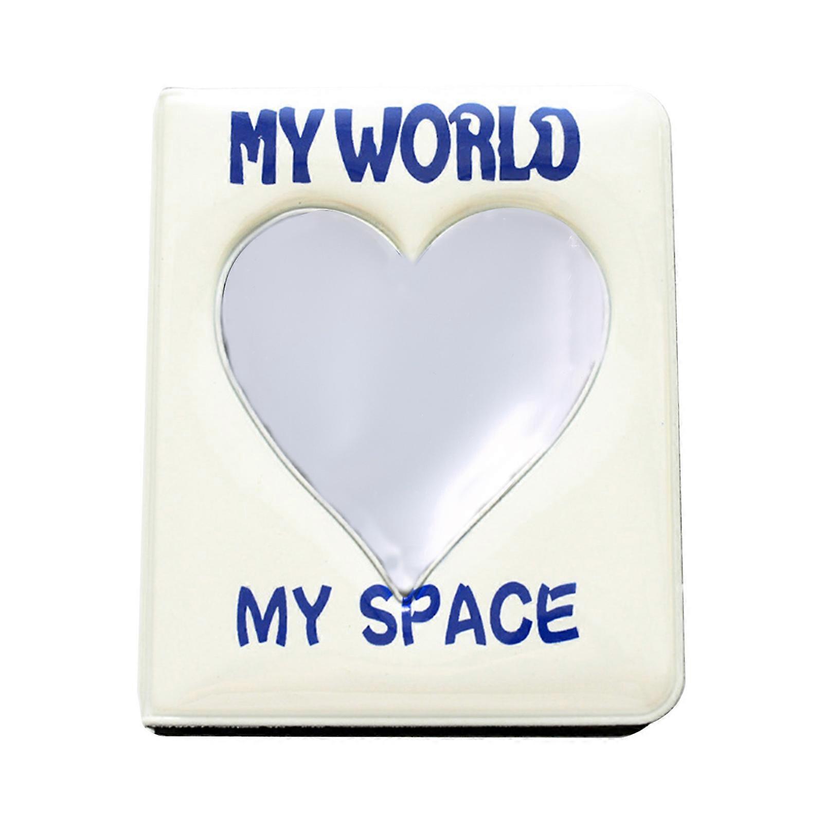 3 بوصة 36 جيب ألبوم صور الكرتون جوفاء القلب تخزين الصور مصغرة سجل القصاصات